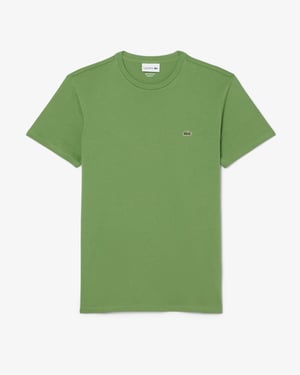 Lamb's Lettuce 02M Crew Neck T-Shirt in Sage Green