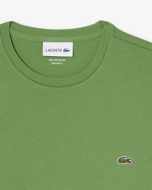 Lamb's Lettuce 02M Crew Neck T-Shirt in Sage Green