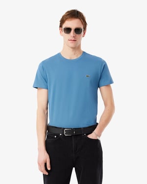 Crew Neck T-Shirt in Blue