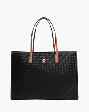 TH City Tote Bag in Black