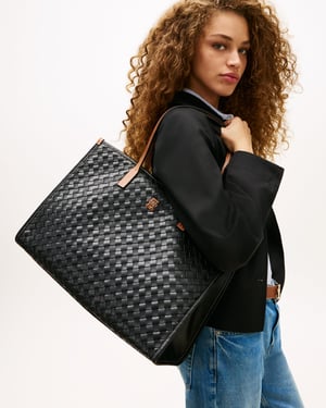 TH City Tote Bag in Black