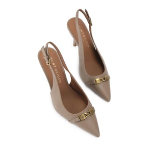 Kurt Geiger London Leather Kingsley  Slingback Heel Heels