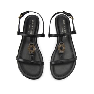 Kurt Geiger London Leather Bromley Flat Sandal Sandals