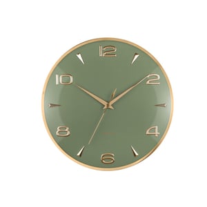 Karlsson Wandklok sienna glow - 40.6x5x40.6cm