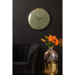 Karlsson Wandklok sienna glow - 40.6x5x40.6cm