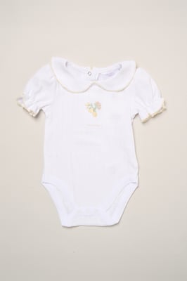 4-Piece Lemon Print Baby Outfit Set