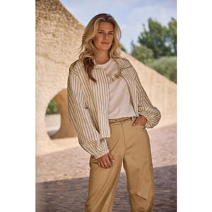 Nukus Nks04025 126 reese shirt iconic offwhite/gold
