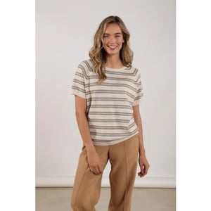 Nukus Nks03040 316 rachel pullover stripe sand/cloudy