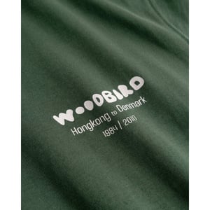 Woodbird baine wok tee 2616-402 pine green