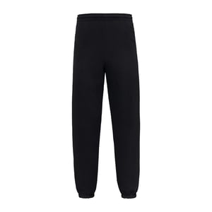 Fruit of the Loom Unisex Adult Iconic Premium Jogging Bottoms (Black)