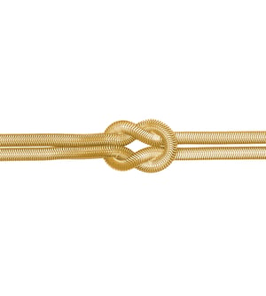 Silver Snake Chain Knot Necklace