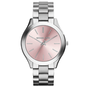 Michael Kors MK3380 Slim Runway Zilveren Dameshorloge