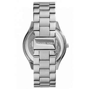 Michael Kors MK3380 Slim Runway Zilveren Dameshorloge