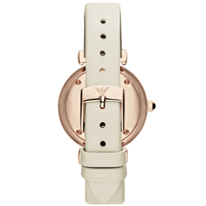 Emporio Armani AR1769 Gianni T-Bar 32 mm Beige Dameshorloge
