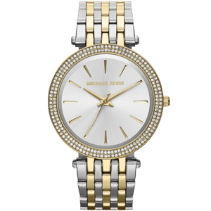 Michael Kors Darci MK3215 Dam Klocka i Två Toner Rostfritt Stål 39 mm