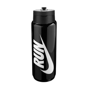 Nike TR Renew Recharge Run Straw 680ml Water Bottle (Black)