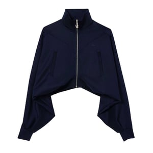 Lacoste Dames/Dames Sweatshirt met volledige rits (Marine)