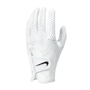 Nike Tour Classic IV Leather Golf Glove (White)