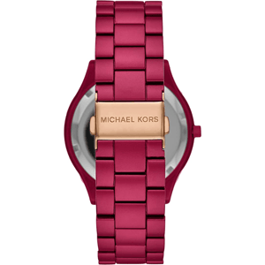 Michael Kors MK4505 Slim Runway Dameshorloge 42mm Roze RVS