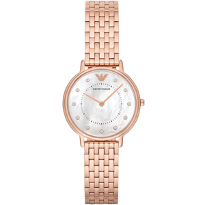 Emporio Armani AR11006 Roze Gouden Dameshorloge