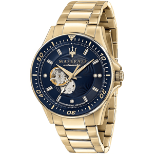 Maserati R8823140004 Automatisk Klocka med Diamant Urskiva Begränsad Utgåva Herrklocka