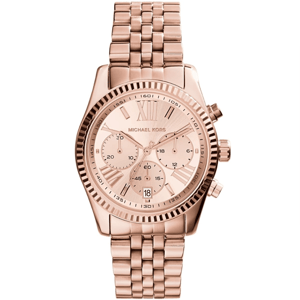 Michael Kors Lexington MK5569 Roségouden Chronograaf Dameshorloge