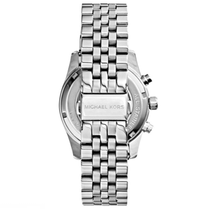 Michael Kors Lexington MK6222 Dames Chronograaf Horloge 38mm Zilver