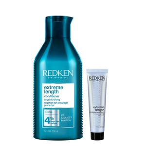 Redken Extreme Length Conditioner 300ml And Mini Extreme Length Conditioner 30ml Duo