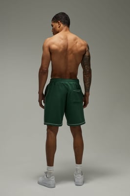 Training Dept Contrast Stitch 7inch Short