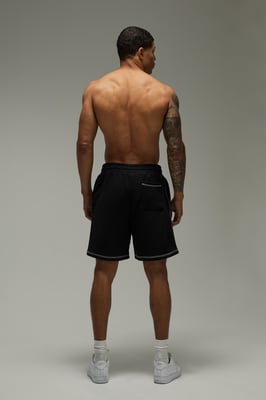 Training Dept Contrast Stitch 7inch Short
