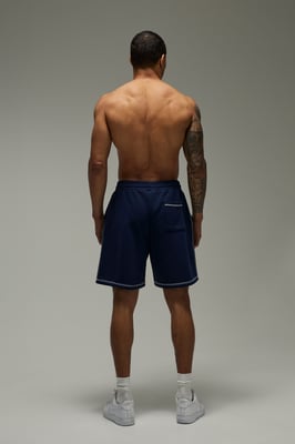 Training Dept Contrast Stitch 7inch Short