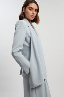 Soft Tailored Single Breasted Blazer
