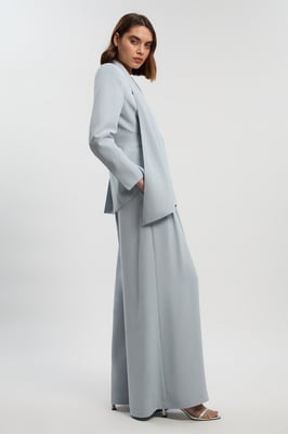 Soft Tailored Wide Leg Trouser