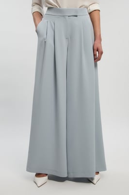 Soft Tailored Wide Leg Trouser