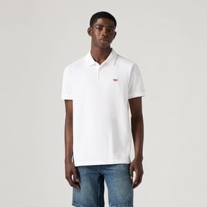 Men's Levis Housemark Polo Shirt in White