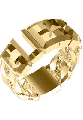 Guess JUMR03206JWYGBK62 Mens Ring