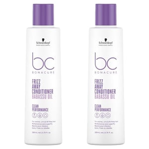 Schwarzkopf Bc Clean Frizz Away Conditioner Double 200ml