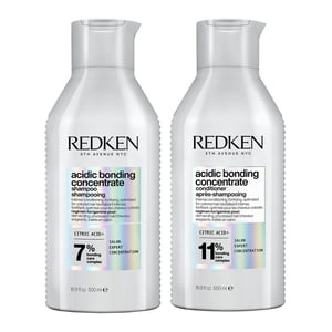 Redken Acidic Bonding Concentrate Shampoo And Conditioner 500ml Bond Repair Supersize Bundle Duo