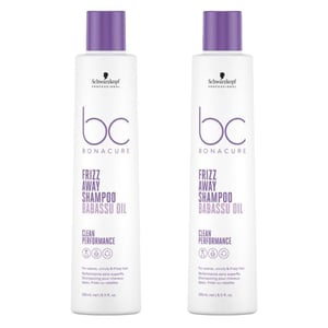 Schwarzkopf Bc Clean Frizz Away Shampoo 250ml Double