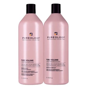 Pureology Pure Volume Shampoo 1000ml & Conditioner 1000ml Duo Worth £171