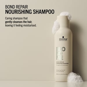 Schwarzkopf Blondme Bond Repair Nourishing Shampoo 300ml Double