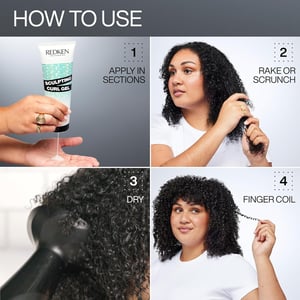 Redken Acidic Bonding Curls Shampoo 300ml, Conditioner 300ml & Sculpting Curl Gel 250ml Pack