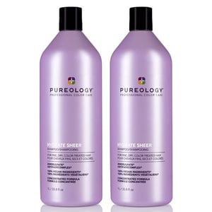 Pureology Hydrate Sheer Shampoo 1000ml Double Worth £156
