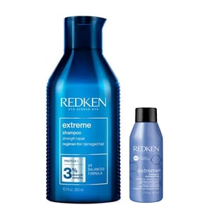 Redken Extreme Shampoo 300ml And Mini Extreme Shampoo 50ml Duo