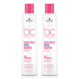 Schwarzkopf Bc Clean Color Freeze Silver Shampoo 250ml Double