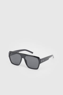 Chunky Framed Aviator Sunglasses