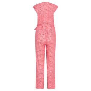 Smashed Lemon 24178 jumpsuitwikkelontwerp met bloemenprint |