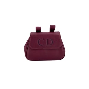 Dior Vintage leren schoudertas Montaigne