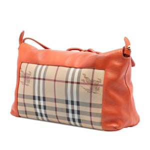 Pre-owned Haymarket Check Coated Canvas Leah Crossbody