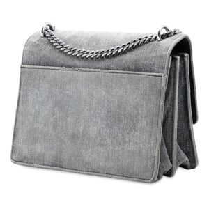 Tweedehands Medium Denim Monogram Sunset Crossbody